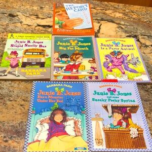 Junie B. Jones Kids Book Set Bundle - Multicolor